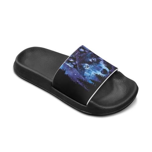 Boys Slides Sandal Non-slip Kids Pool Slides for Beach Lightweight