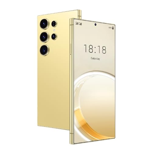Fine Life Pro Entsperren Telefon, 4G-LTE FDD TDD Smartphone, Dual SIM Karte, Lagerung 64GROM, 256GB Erweiterung, 6,75-Zoll Android Telefon, Metallrahmen, kein Vertragstelefon (7gold)