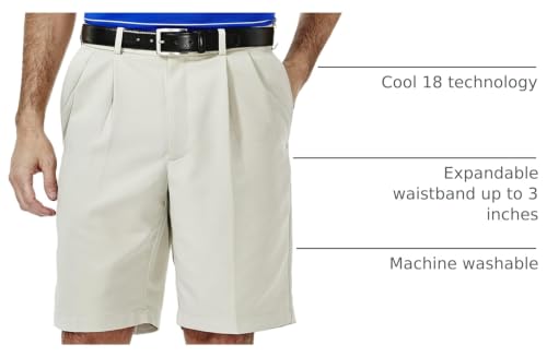Haggar Men's Classic Fit Cool 18 Dress Casual Short - image 4