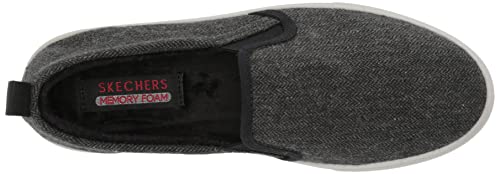 Skechers Skechers womens Poppy - Cash-a-wool Sneaker, Black, 9.5 US