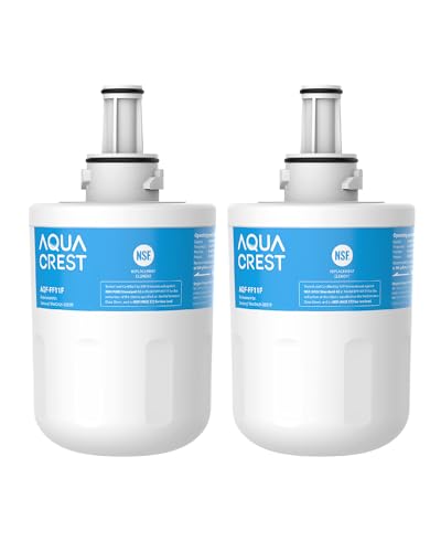 AQUACREST DA29-00003F Filtre à Eau pour Réfrigérateur, Compatible avec Samsung Aqua Pure Plus Samsung DA29-00003F, HAFIN1/EXP, DA97-06137A-B, HAFIN2/EXP (2)