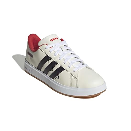 Image of adidas Mens Grand Court Home Alone Lace Up Sneakers Shoes Casual - White