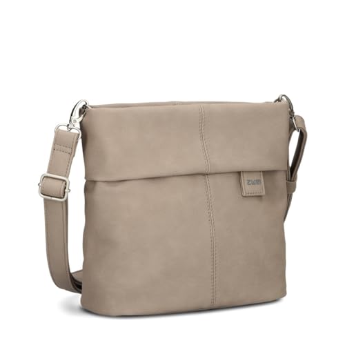 Sac à main femmes marron Zwei Mademoiselle M8 de 25 cm de hauteur