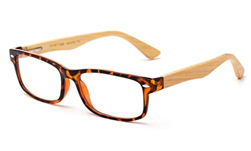 Image of Newbee Fashion-Clear Lense Glasses Men Women Fashion Clear Lens Glasses Frame Non Prescription Rectangular Frame