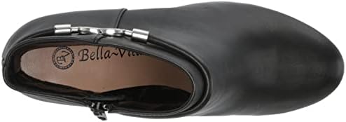 Bella Vita Women's Diaz Bootie Ankle Boot, Black Leather, 7.5 Narrow | Image 4