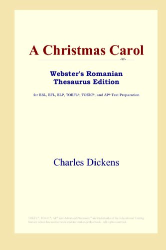 A Christmas Carol (Webster's Romanian Thesaurus Edition)