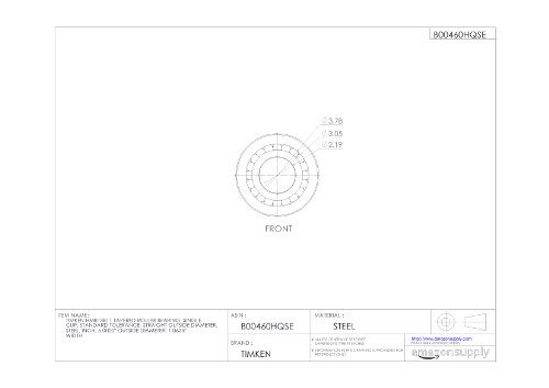 Timken Tapered Roller Bearing Cup - HM813811 - Thumbnail 2