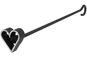 Engraved Branding Iron for an Interchangeable Heart