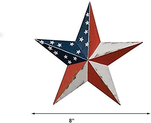 Dimensional-Metal-Antique-Barn-Star-Rustic-Country-Primitive-Wall-Decor3D-Barn-Star-Indoor-Outdoor-4th-July-Wall-Decoration8-inch-Americana-Star Dimensional Metal Antique Barn Star Rustic Country Primitive Wall Decor3D Barn Star Indoor Outdoor 4th July Wall Decoration8 inch Americana Star
