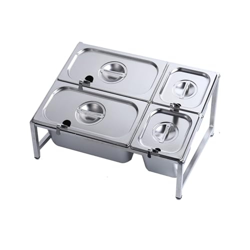 Teles - Dispenser per condimenti e ingredienti, in acciaio inox, ideale per ristoranti e uso domestico, efficiente e facile da servire