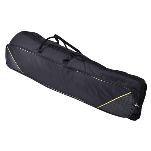 Posaune Tasche, Oxford Alto Tenor Posaun Gigbag Handtasche Posaunentasche Rucksack mit Schultergurt Musikinstrument Tragetasche Zubehör (Schwarz)