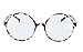 Agstum Retro Round Glasses Frame Clear Lens Fashion Circle Eyeglasses 52mm (Leopard, 52mm)