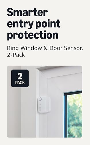 Image of Ring Sensors: Window & Door Sensor (newest model) 2-pack - Instant notifications, on Amazon Sidewalk, Pro Monitoring available (sold separately)