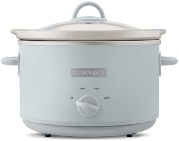 Crock-Pot® Manual Design Series 4.5 Quart Slow Cooker, Macaroon Blue
