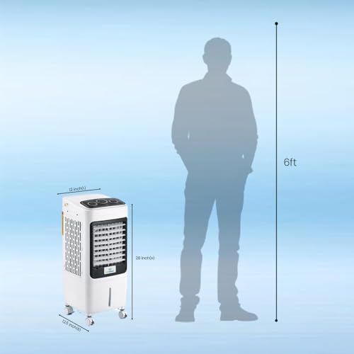 Image of LOFY 15L Desert Personal Tower Air Cooler for Home & Room - 1 Year Warranty | Portable Cooler with Powerful Air Throw 20 Ft | Energy Efficient, Auto Cut-Off | Ideal for Bedroom Office