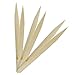 Piutouyar 3 Pack Bamboo Tweezers, Nonslip Anti Static Tweezer Repair Tool for Gold Leaf Sheet, Foil, Art, Craft