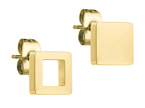 Preisvergleich Produktbild LIEBESKIND BERLIN Damen-Ohrstecker Edelstahl LJ-0299-E-07, gold
