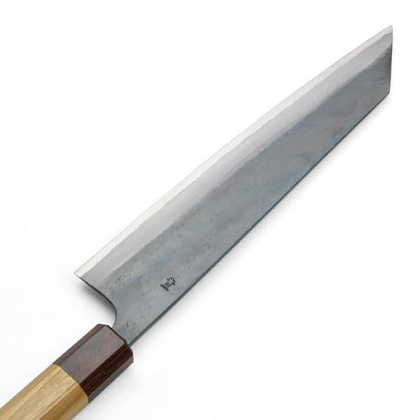 Amazon | 元兼 和牛刀 両刃 210mm 切付型 青紙1号 割込み 黒打ち仕上げ