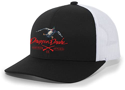 Image of Mallard Duck and Gun X Logo Mesh Back Trucker