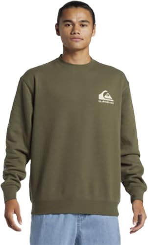 Quiksilver - Mens Omni Crew Sweater, Color Grape Leaf, Size: Small