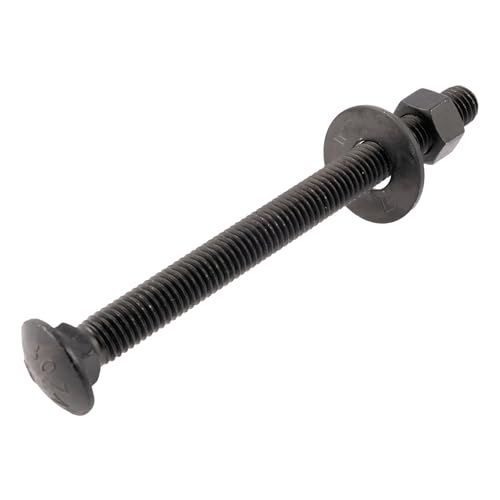 1/2 in x 6 in Carriage Bolt Kit with 12 bolts, washers & nuts