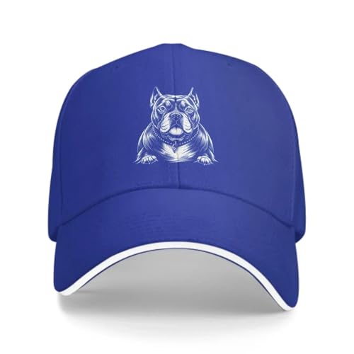 Casquette sandwich lavée Carlin haut de gamme avec fermeture arrière réglable