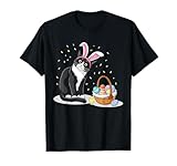 Easter Day Cat Bunny Ears Eggs