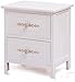 Łóżko stolik pomocniczy Xiezi stolik nocny stolik nocny z szufladami stolik nocny meble akcentujący stolik pod głowę dom, akcesoria do sypialni, stolik pomocniczy do biura (kolor: Biały, rozmiar: 40 cm x 30 cm x 4