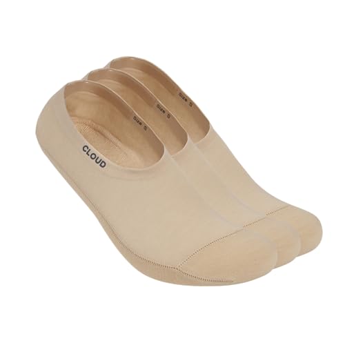 Image of Cloud Ankle Socks for Women & Men - Thin Comfortable Non Slip Invisible Low Cut Cotton No Show Socks for Casual & Formal Wear