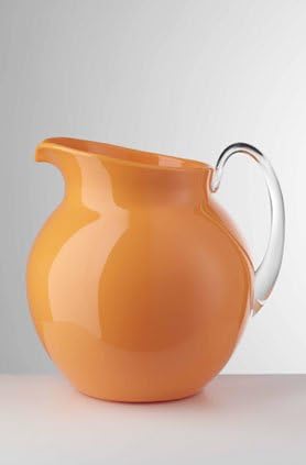 Mario Luca Giusti Palla Fluorescent Pitcher Orange