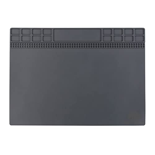 Silicone Repair Mat Electronics Repair Mat Withstand High Temperature Workbench Cell Phone Laptop Repair Watchmakers Work Mat For Table Silicone Work Mat Repair Tool For Cellphone Laptop Computer