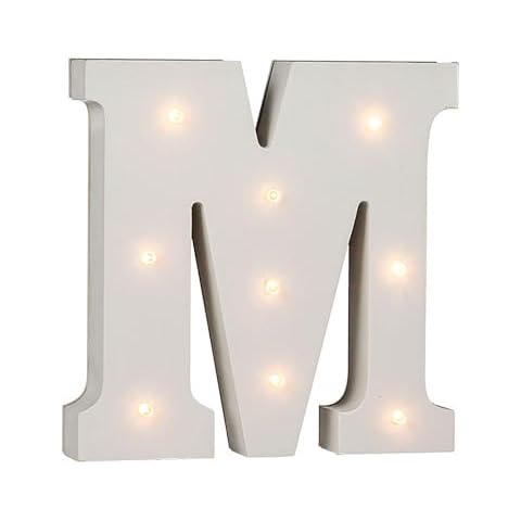 OOTB Illuminated Letter M Light with LED Cover