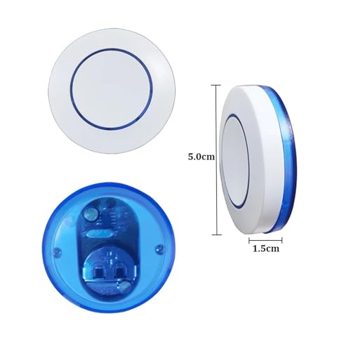Interruptor de luz 433 MHz para apagar la iluminación LED desde la cama con panel de pared 4