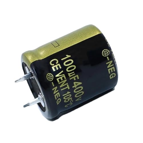 Condensador electrolítico de aluminio 450V 100UF repuesto radial 22X30 para placas de sonido