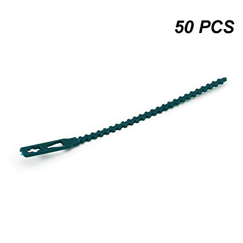 Plant Cable Ties 50pcs Climbing Garden Tree Self Locking Tool Eco Friendly Multifunctional t Proof Adjustable Reusable Support Flower