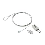 エレコム セキュリティワイヤー ダイヤル式南京錠 マルチロックパーツ 通常キー ESL-10A