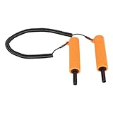 Generic Einziehbare Eispickel, Sicherheitspickel Zum Eisfischen mit Pfeife Zum Angeln, Skaten, Skifahren, Wandern, Winter-Outdoor-Aktivitäten (ORANGE)