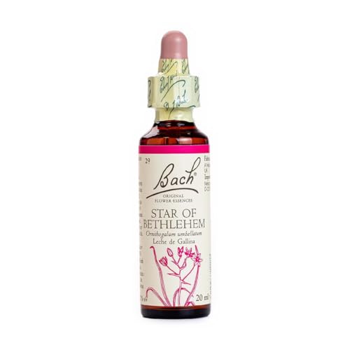 Bach - Flor de Bach Bethlehem, Complemento Alimenticio, con Extracto de Flores de Leche de Gallina, Uva de Alc 27% Vol, Ayuda a Gestionar las Emociones Cuando Se Quiere Tener Consuelo - 20 ml