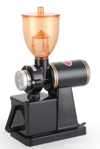 Sailozaiコーヒー豆ミル、手軽に調理8段大容量家庭用1台で豆を多用した緑茶山椒米をビジネスで扱いやすいカフェケーキ店 (ブラック,レギュラーモデル)