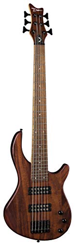Dean Edge 1 6-String Bass Guitar, Vintage Mahogany