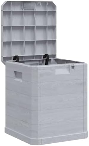 vidaXL Garden Storage Box, Chest for Cushions, Pillows, Blankets,...