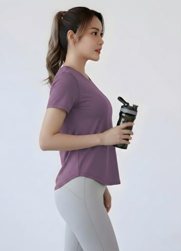 Image of Nexsus Apparels Gym T-Shirt for Women-Quick Dry Sports & Workout T-Shirt for Women, Activewear for Running, Casual & Gym Use, Available in Plus Size's