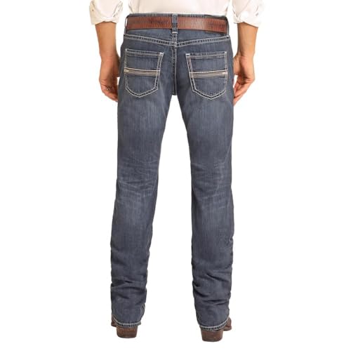 Rock & Roll Denim N Two Tone Pistol Stackable Jean