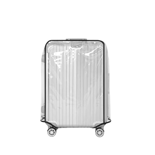 18-30inch Luggage Cover Waterproof Protective Suitcase Cover Trolley Covers PVC Travel Luggage Protector Travel Accessory for Luggage, Travelling(26inch)