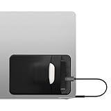 kwmobile 保護スリーブ SanDisk Portable SSD, Samsung T7, Crucial X8, HDD対応 SSDケース- 2ポケット HDDケース ポータブルSSD 外付け 13x8.3cm 黒色マット