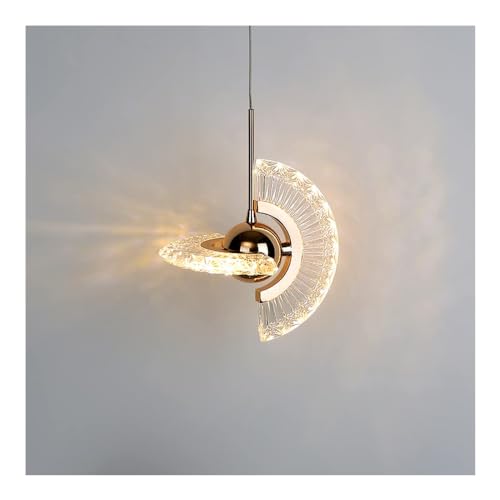 Lustre cristal moderne pour corriger le manque de clarté en cuisine