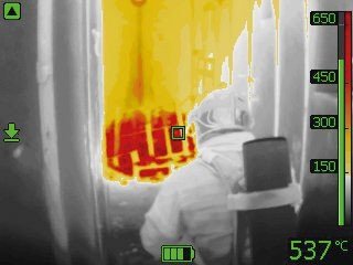 Image of FLIR K45 High Performance Thermal Imaging Camera, 4-Inch Screen, 3 Button Device, 280x180 Pixel