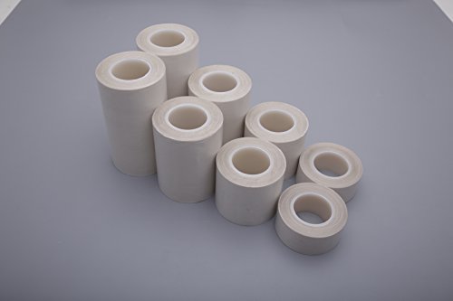 Image of 1Roll 1 inchx10m White PTFE Teflon Tape Nonstick Tape 500℉ High-Temp Fiberglass Adhesive Tape