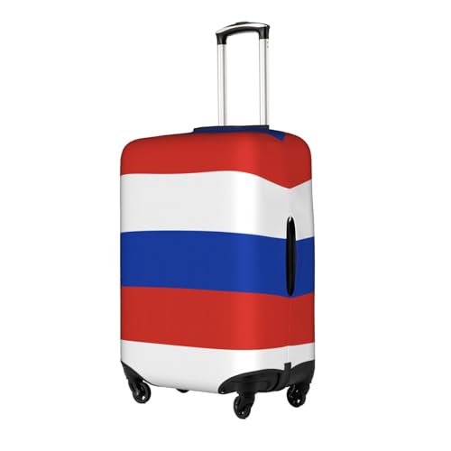 Yanyu Russian flag Print Universal Suitcase Cover Elastic Washable Travel Luggage Protector Adult Luggage2