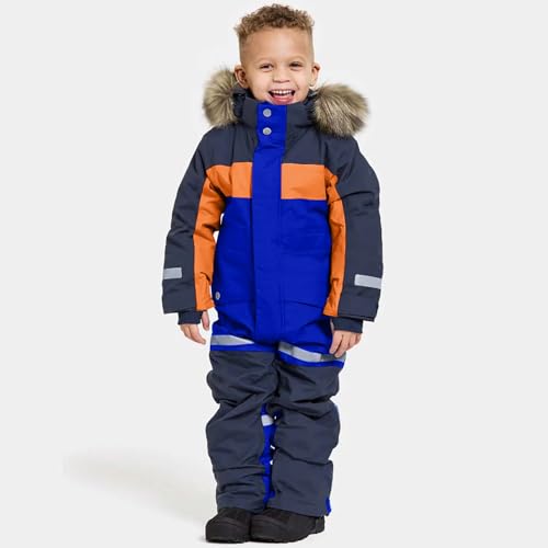 YRAETENM Kids One Piece Snowsuits Girls Boys Coveralls Ski Suits Waterproof Windproof Snowboard Jumpsuits Winter Warm Jackets2